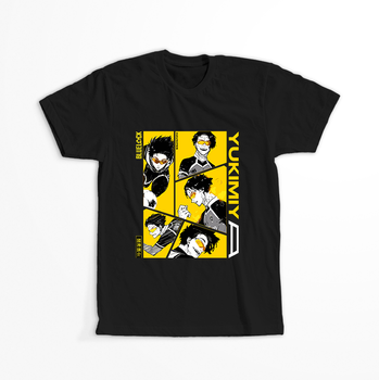 Koszulka Czarna - Blue Lock - WYBIERZ KOLOR KOSZULKI I FASON