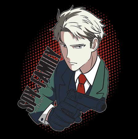 Koszulka Biała Spy X Family - WYBIERZ KOLOR KOSZULKI I FASON