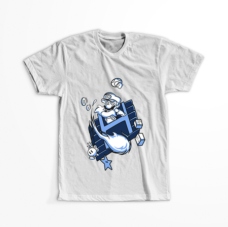 Koszulka Super Mario Bros. WYBIERZ KOLOR KOSZULKI I FASON