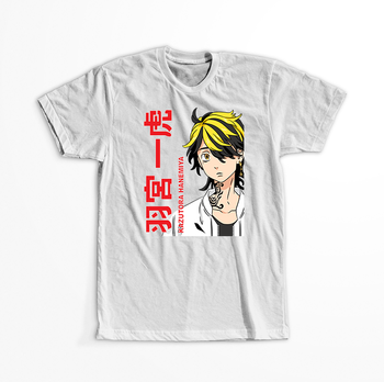 Koszulka Biała Tokyo Revengers WYBIERZ KOLOR KOSZULKI I FASON