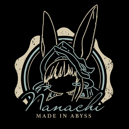 Koszulka Biała Made in Abyss - WYBIERZ KOLOR KOSZULKI I FASON