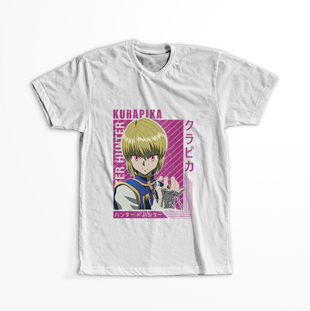 Koszulka Biała Hunter x Hunter WYBIERZ KOLOR KOSZULKI I FASON