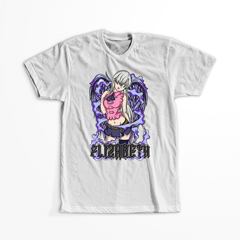 Koszulka Biała Seven Deadly Sins - WYBIERZ KOLOR KOSZULKI I FASON