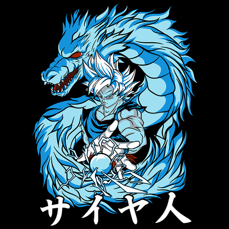 Koszulka Biała Dragon Ball - WYBIERZ KOLOR KOSZULKI I FASON