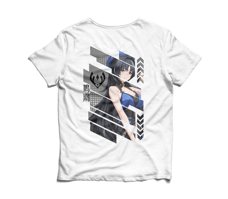 Koszulka Biała Wuthering Waves - WYBIERZ FASON I KOLOR KOSZULKI 