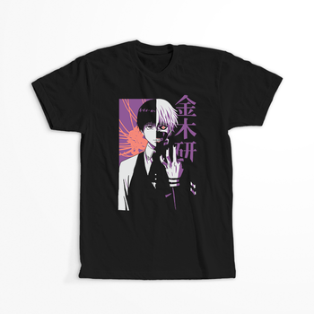 Koszulka Czarna Tokyo Ghoul - WYBIERZ KOLOR KOSZULKI I FASON