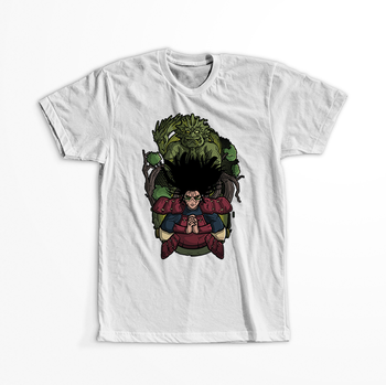 Koszulka Biała Naruto / Boruto - WYBIERZ KOLOR KOSZULKI I FASON