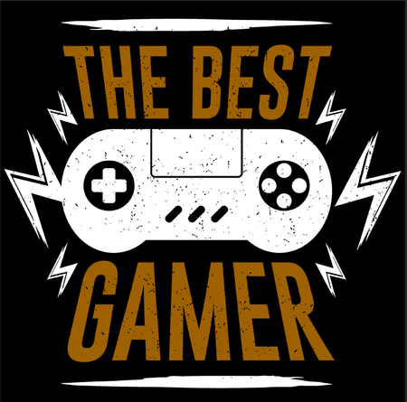 Koszulka The best gamer WYBIERZ KOLOR KOSZULKI I FASON