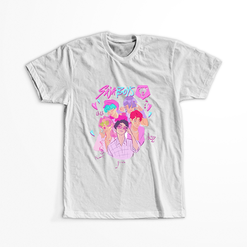 Koszulka Biała KPop Demon Hunters WYBIERZ KOLOR KOSZULKI I FASON