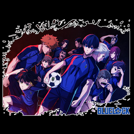 Koszulka Biała - Blue Lock - WYBIERZ KOLOR KOSZULKI I FASON