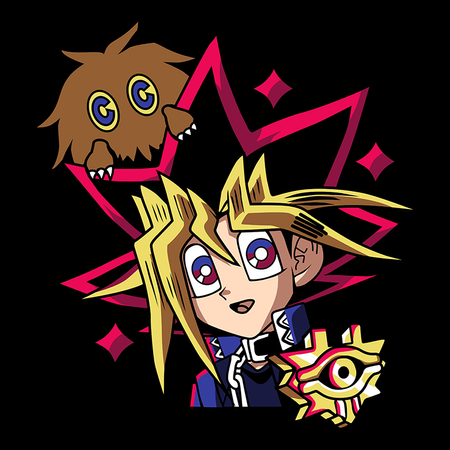 Koszulka Czarna Yu-Gi-Oh! - WYBIERZ KOLOR KOSZULKI I FASON