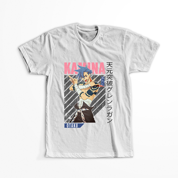 Koszulka Biała Tengen Toppa Gurren Lagann - WYBIERZ KOLOR KOSZULKI I FASON