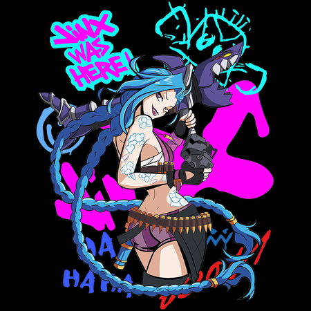 Torba z uszami z League of Legends & Arcane