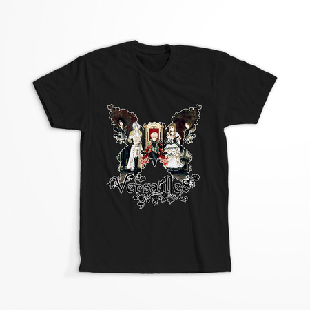 Koszulka Czarna Versailles WYBIERZ KOLOR KOSZULKI I FASON