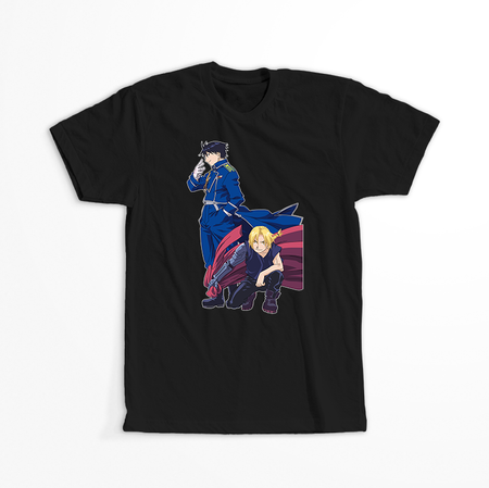 Koszulka Czarna Fullmetal Alchemist - WYBIERZ KOLOR KOSZULKI I FASON