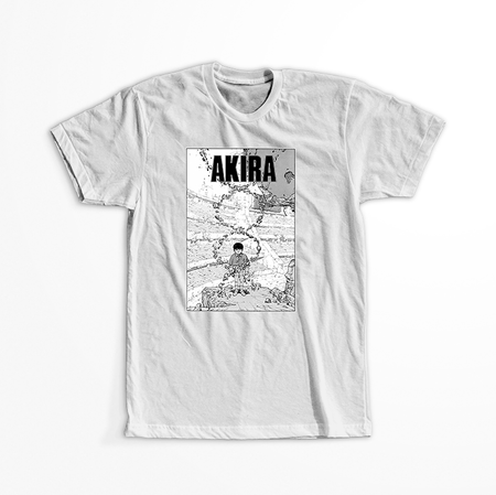 Koszulka Biała Akira - WYBIERZ KOLOR KOSZULKI I FASON