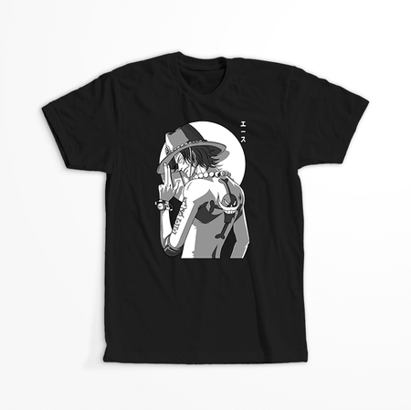 Koszulka Czarna One Piece - WYBIERZ KOLOR KOSZULKI I FASON