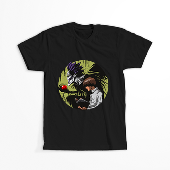 Koszulka Czarna Death Note - WYBIERZ KOLOR KOSZULKI I FASON