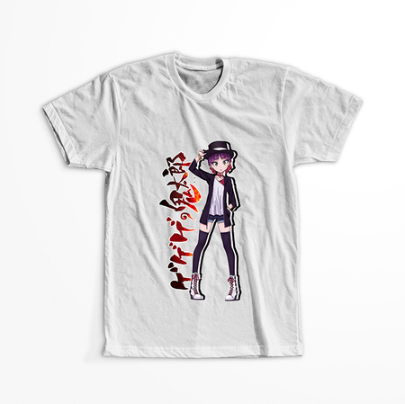 Koszulka Biała Gegege no Kitarou - WYBIERZ KOLOR KOSZULKI I FASON