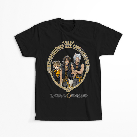 Koszulka Czarna - Twisted Wonderland SAVANACLAW WYBIERZ KOLOR KOSZULKI I FASON