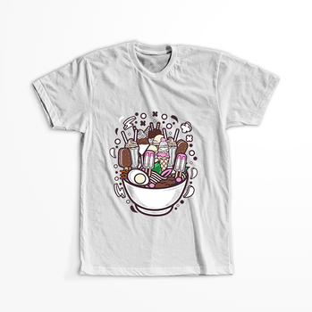 Koszulka Ramen WYBIERZ KOLOR KOSZULKI I FASON