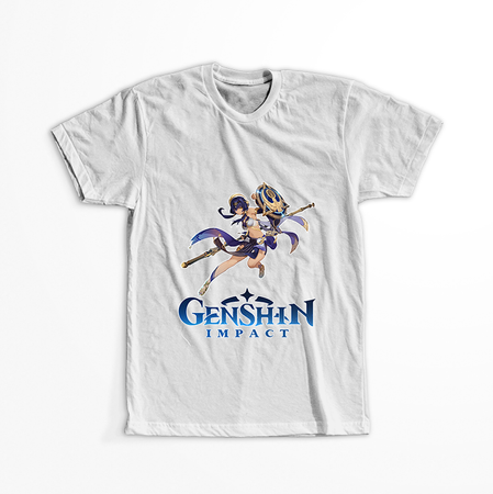 Koszulka Biała Genshin Impact - Candace - WYBIERZ KOLOR