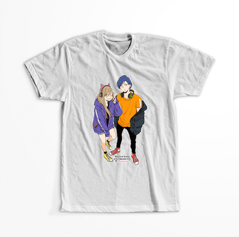 Koszulka  Biała Yamada-kun to Lv999 no Koi o Suru - WYBIERZ KOLOR KOSZULKI I FASON