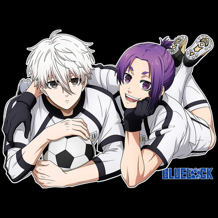 Koszulka Czarna - Blue Lock - WYBIERZ KOLOR KOSZULKI I FASON