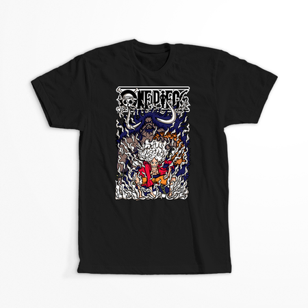 Koszulka Czarna One Piece - WYBIERZ KOLOR KOSZULKI I FASON