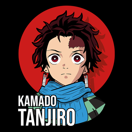 Koszulka Biała Demon Slayer / Kimetsu no Yaiba / Miecz zabójcy demonów - WYBIERZ KOLOR KOSZULKI I FASON