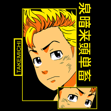 Koszulka Czarna Tokyo Revengers WYBIERZ KOLOR KOSZULKI I FASON