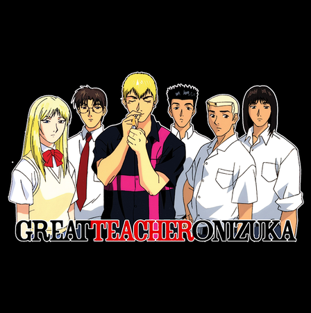 Koszulka Biała Great Teacher Onizuka - WYBIERZ FASON KOSZULKI