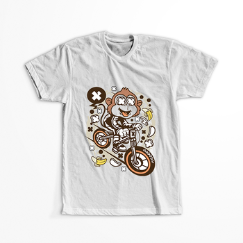 Koszulka Małpa śmiga WYBIERZ KOLOR KOSZULKI I FASON