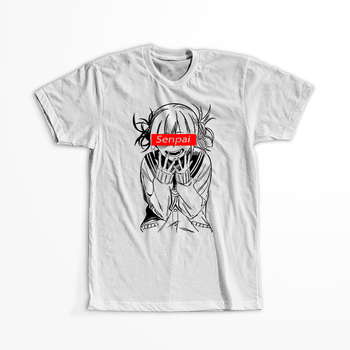 Koszulka Biała My Hero Academia / Akademia bohaterów - WYBIERZ KOLOR KOSZULKI I FASON