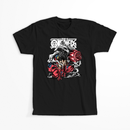 Koszulka Czarna One Piece - WYBIERZ KOLOR KOSZULKI I FASON