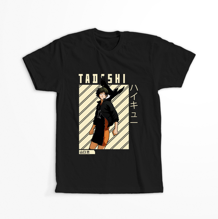 Koszulka Czarna - Haikyuu!! - WYBIERZ KOLOR KOSZULKI I FASON