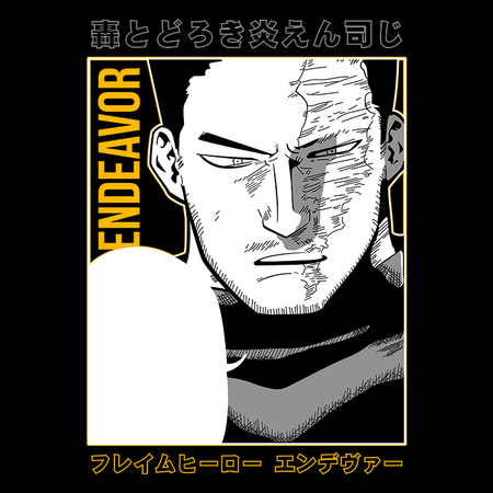 Koszulka Czarna My Hero Academia / Akademia bohaterów - WYBIERZ KOLOR KOSZULKI I FASON