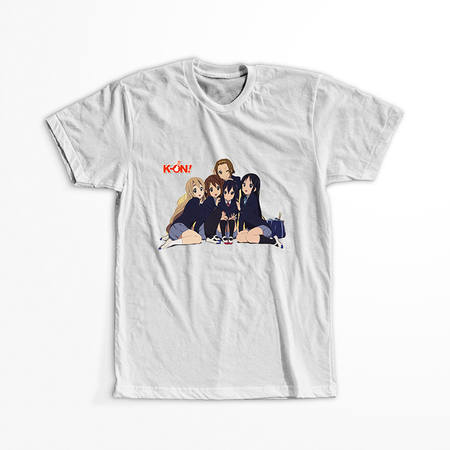 Koszulka Biała K-On! WYBIERZ KOLOR KOSZULKI I FASON