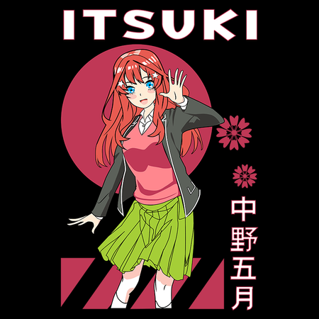 Koszulka Biała - The Quintessential Quintuplet - WYBIERZ KOLOR KOSZULKI I FASON