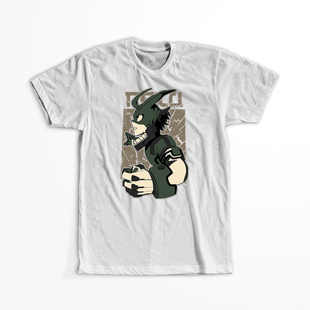 Koszulka Biała My Hero Academia / Akademia bohaterów - WYBIERZ KOLOR KOSZULKI I FASON