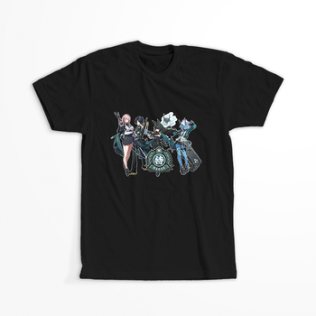 Koszulka Czarna - Zenless Zone Zero - WYBIERZ KOLOR KOSZULKI I FASON