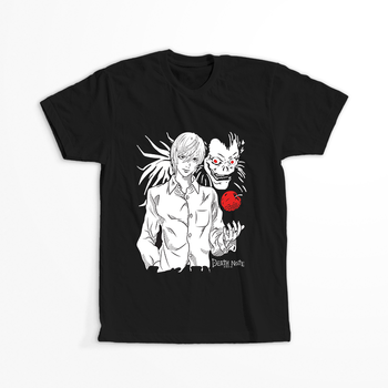 Koszulka Czarna Death Note - WYBIERZ KOLOR KOSZULKI I FASON