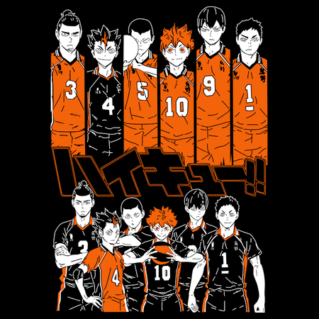 Torba z uszami z Haikyuu!!
