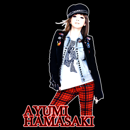 Koszulka Biała Ayumi Hamasaki WYBIERZ KOLOR KOSZULKI I FASON