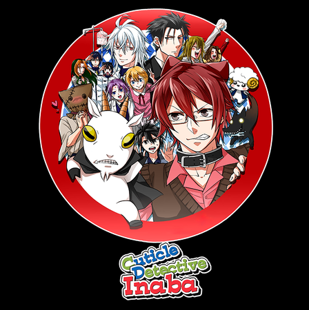 Koszulka Czarna - Cuticle Detective Inaba - WYBIERZ KOLOR KOSZULKI I FASON