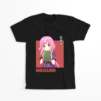 Koszulka Czarna Gakkou Gurashi! - WYBIERZ KOLOR KOSZULKI I FASON