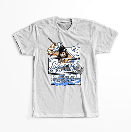 Koszulka Biała Naruto / Boruto - WYBIERZ KOLOR KOSZULKI I FASON