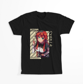 Koszulka Czarna Highschool DxD - WYBIERZ KOLOR KOSZULKI I FASON