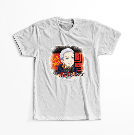 Koszulka Biała Tokyo Revengers WYBIERZ KOLOR KOSZULKI I FASON