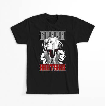 Koszulka Czarna Naruto / Boruto - WYBIERZ KOLOR KOSZULKI I FASON